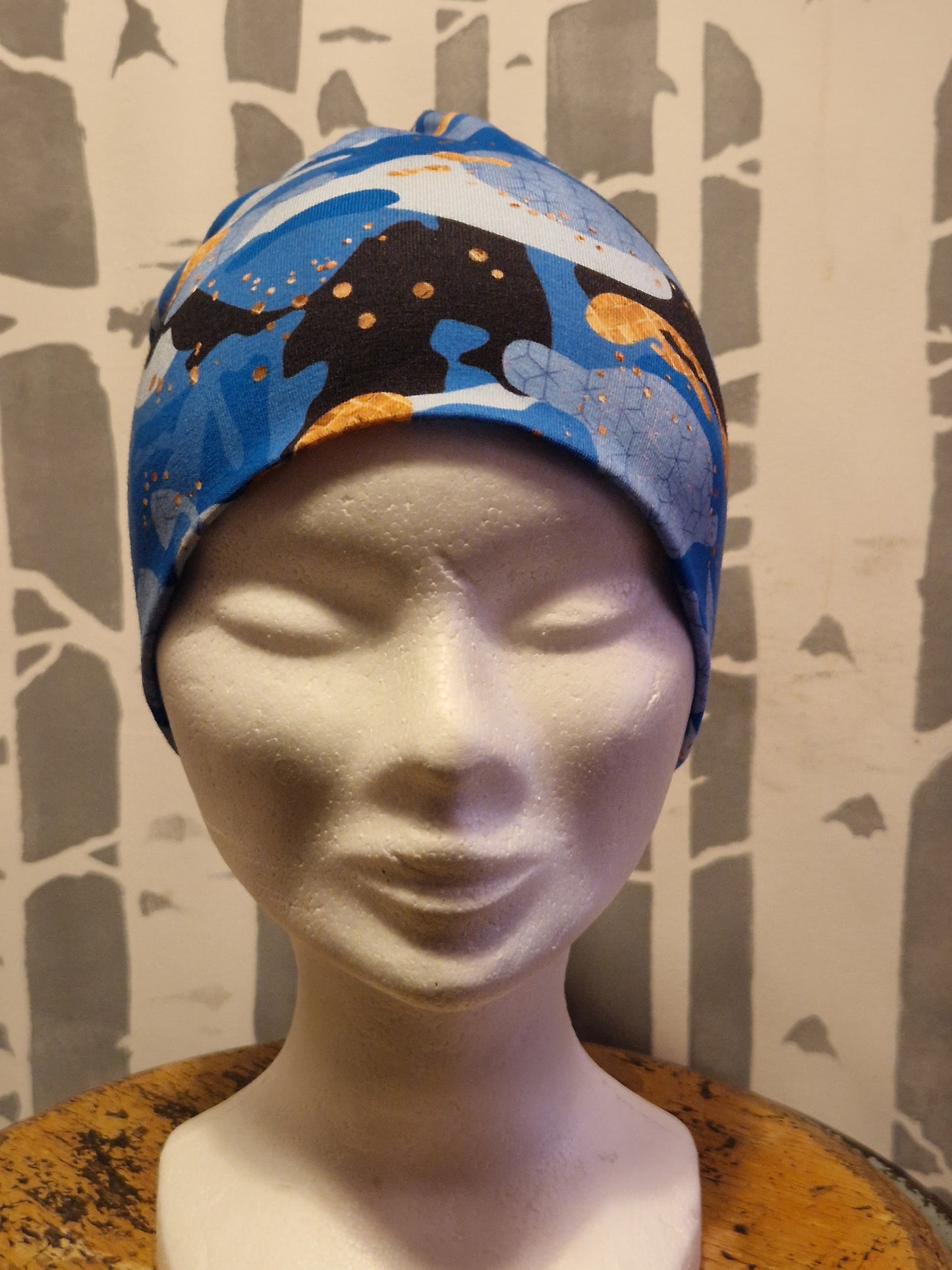 Beanie Bonnet Blue waves