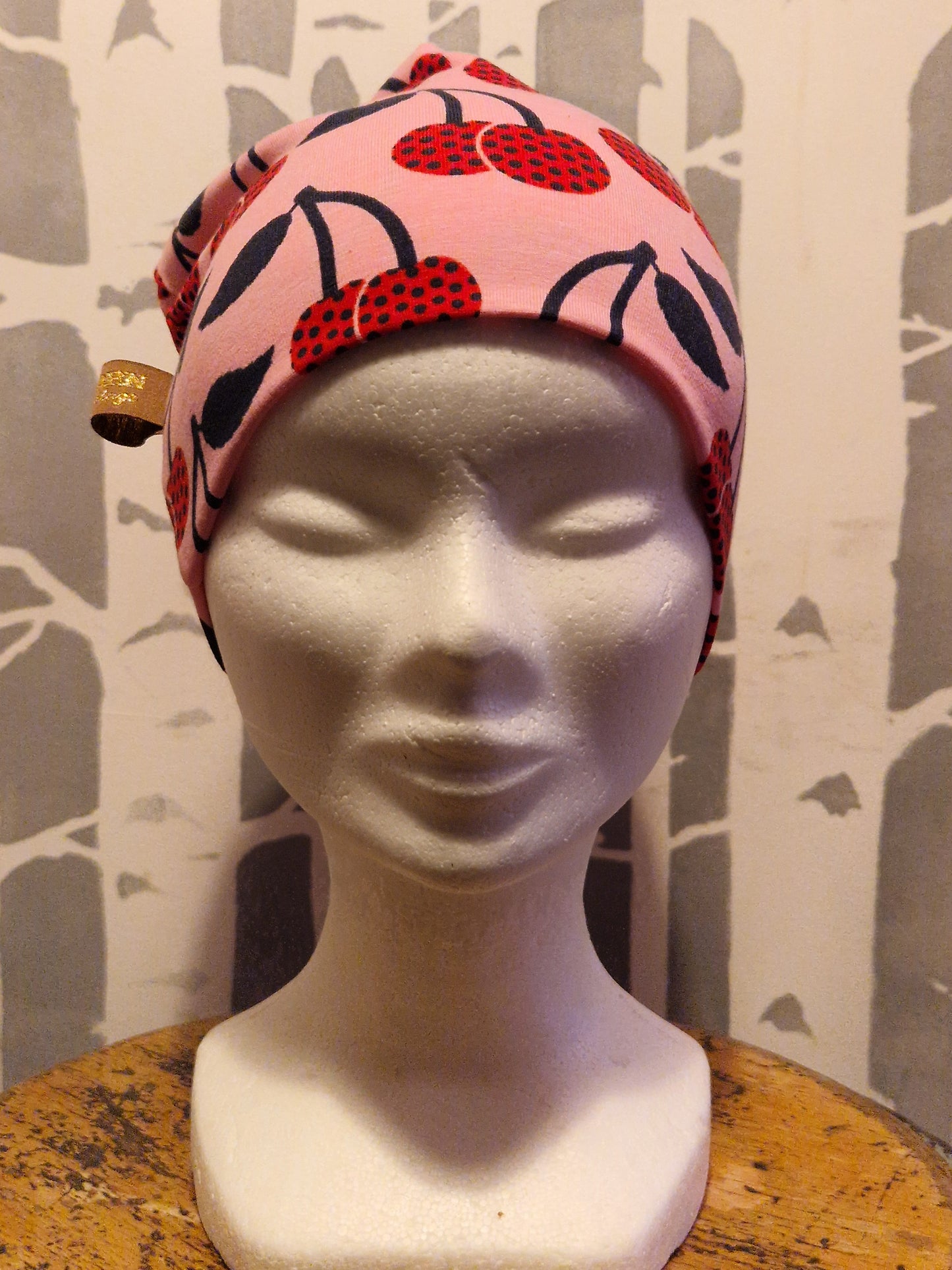 Beanie Bonnet pink Cherry