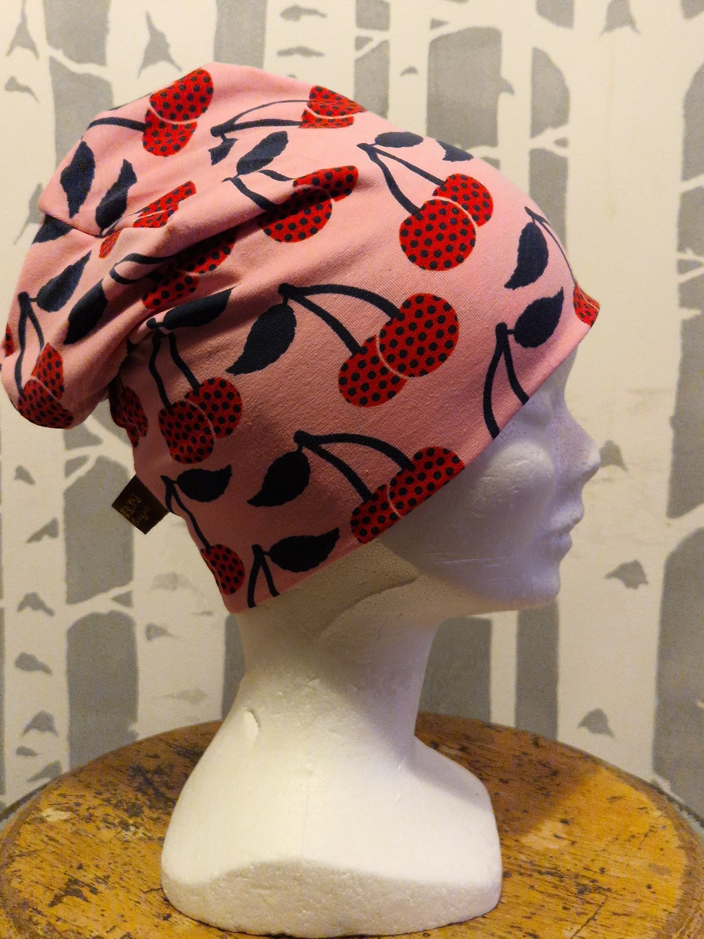 Beanie Bonnet pink Cherry