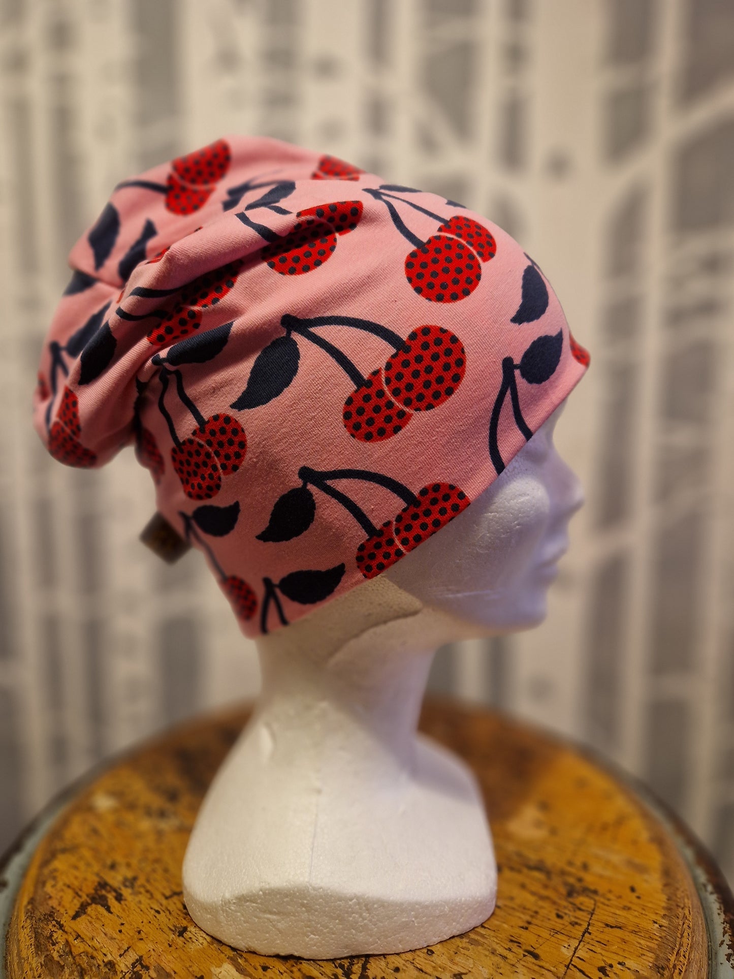Beanie Bonnet pink Cherry