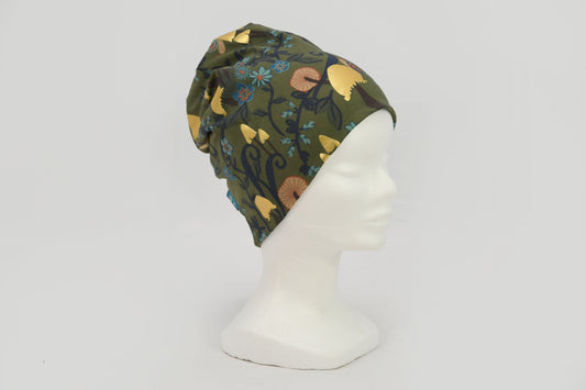 Beanie Bonnet Gold Mushrooms